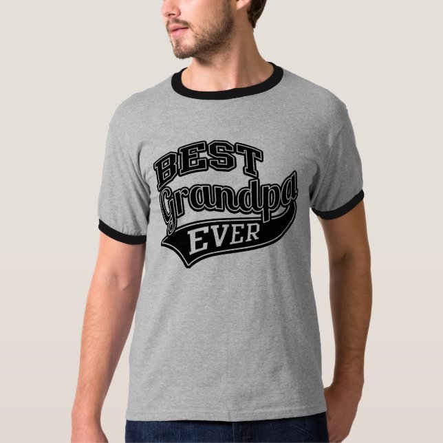 Camiseta Mejor Estilo de Balanza de Abuelo (Anverso)