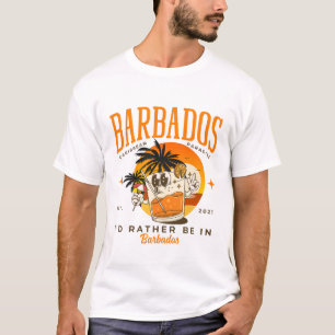 Camiseta Mejor estuviera en Barbados