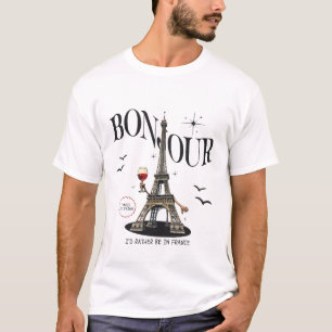 Camiseta Mejor estuviera en Francia