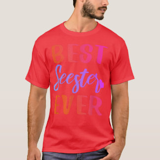 Camiseta Mejor Eversor Diseño Hermana Colorida Sis