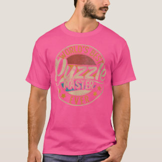 Camiseta Mejor experta en rompecabezas del mundo femenino R