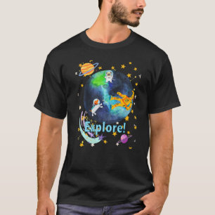 Camiseta Mejor Explora de ciencia de perros viejitos de Dac