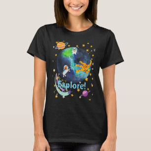 Camiseta Mejor Explora de ciencia de perros viejitos de Dac