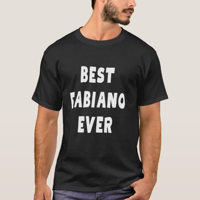 Camiseta Mejor Fabiano (Anverso)