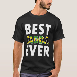 Camiseta Mejor Fadda Siempre Gracioso Padre Jamaiquino Día 