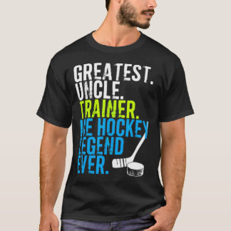 Camiseta Mejor Familia Deportes Hockey Tío Entrenador