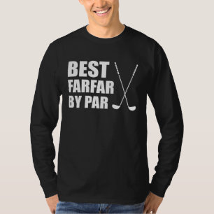 Camiseta Mejor Farfar Por Par Abuelo Sueco Golfer Chiste