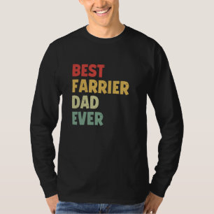 Camiseta Mejor Farrier Dad Siempre Funny Horse Farrier