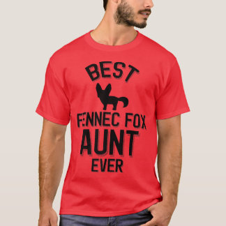 Camiseta Mejor Fennec Para Tía Nunca Premium 321