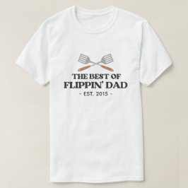 Camiseta Mejor Flippin Dad Spatula Funny Retro