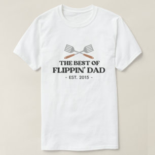 Camiseta Mejor Flippin Dad Spatula Funny Retro