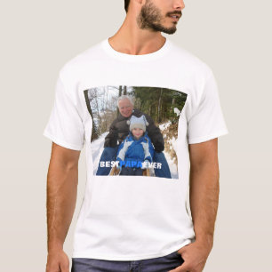 Camiseta Mejor foto-camiseta de PAPA jamás