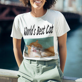 Camiseta Mejor foto de gato