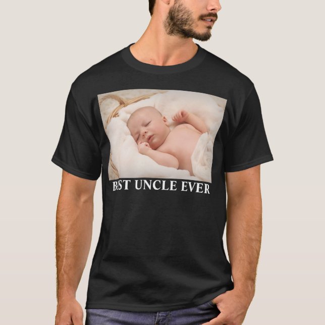 Camiseta Mejor foto de la familia Uncle Ever (Anverso)