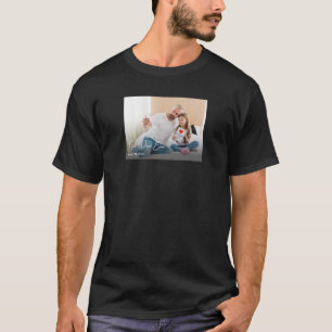 Camiseta Mejor foto de papá nunca simple Personalizado