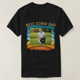 Camiseta Mejor foto del Personalizado de Corgi Dad