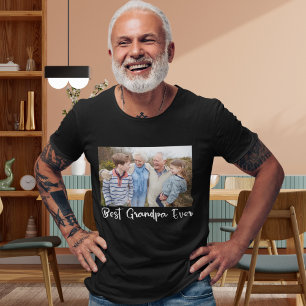Camiseta Mejor Foto Familiar del Abuelo