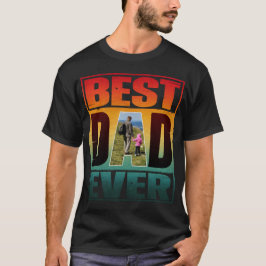 CAMISETA MEJOR FOTO PERSONALIZADA DEL DÍA DE LOS PADRES