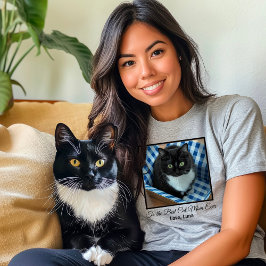Camiseta Mejor foto y texto de la mamá del gato de todos lo