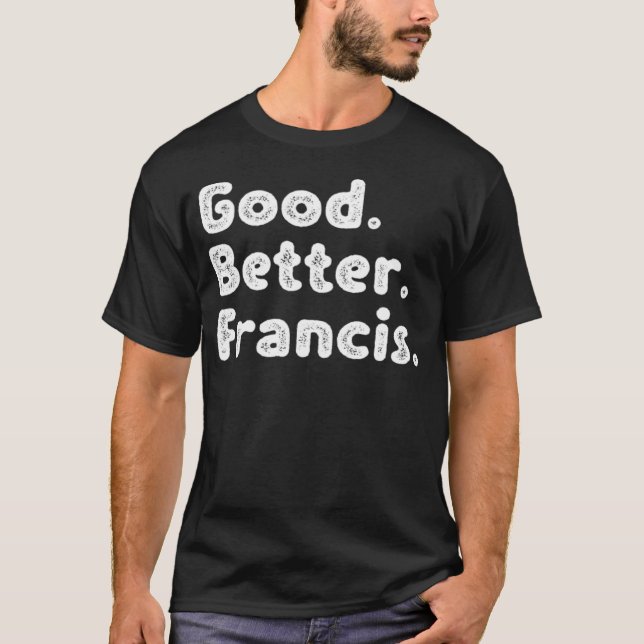 Camiseta Mejor Francisco (Anverso)