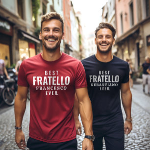 Camiseta Mejor Fratello (Hermano Italiano)
