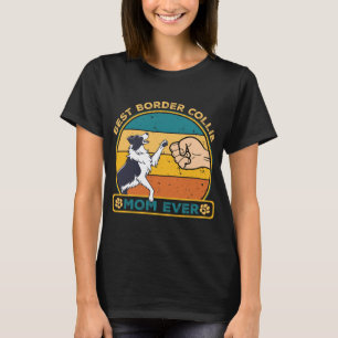 Camiseta Mejor Frontera Collie Dog Mom