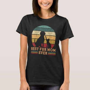 Camiseta Mejor Fur mamá de todos los tiempos Divertido Gato