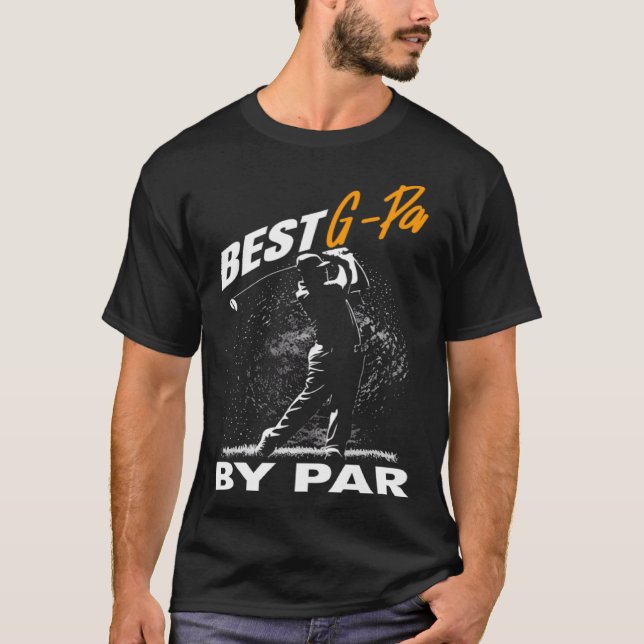 Camiseta mejor g pa por par fathers day golf (Anverso)