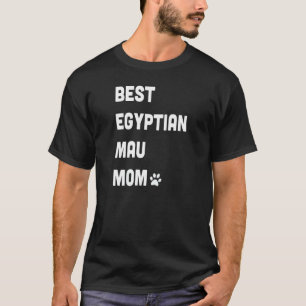 Camiseta Mejor gata Mau Egipcia Mujer Gato