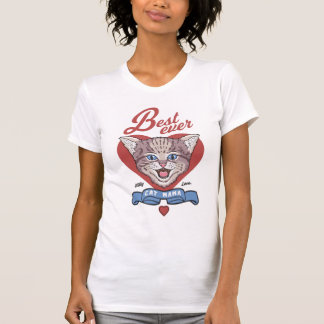 Camiseta Mejor Gato de Mamá