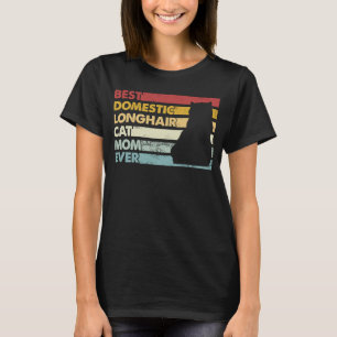 Camiseta Mejor Gato De Mamá Jamás Madre Gato De Largo Cabez
