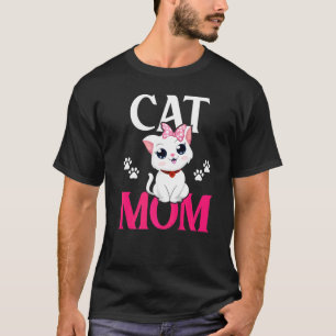 Camiseta Mejor Gato Mamá Día de la Madre Mujeres Mami Kitty