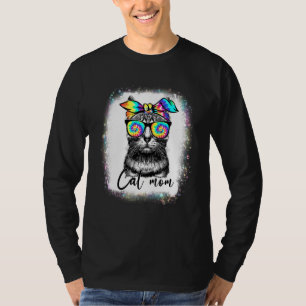 Camiseta Mejor Gato Mamá Jamás Tie Dye Gato Mami Día C