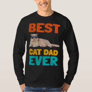 Camiseta Mejor Gato Papá Nunca Fun Gato Dueño Shorthair Cum