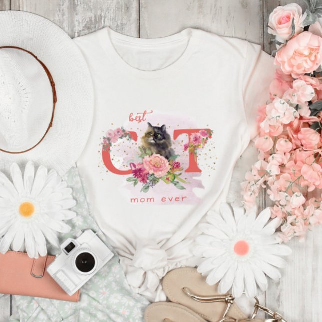 Camiseta Mejor Gato Que Mamá Siempre Muerte Gatito Feliz Dí (Subido por el creador)