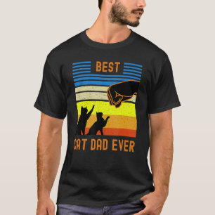 Camiseta Mejor Gato Vintage Papá Nunca T - Papi Gato