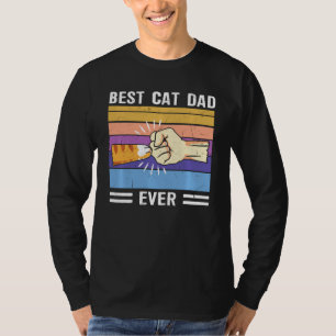 Camiseta Mejor Gato Vintage Papá Pato Pañuelo De Pata S D