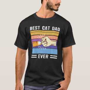 Camiseta Mejor Gato Vintage Papá Pato Pañuelo De Pata S D