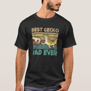 Camiseta Mejor Gecko Dad Ever Lizard Leopard Gecko