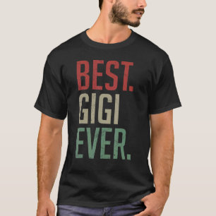 Camiseta Mejor Gigi Vintage Retro Gigi Abuela Madre