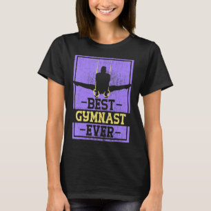 Camiseta Mejor gimnasta deportiva Gimnasia Gimnasia