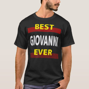 Camiseta Mejor Giovanni Ever Friends Nombre Buddy Nickname 
