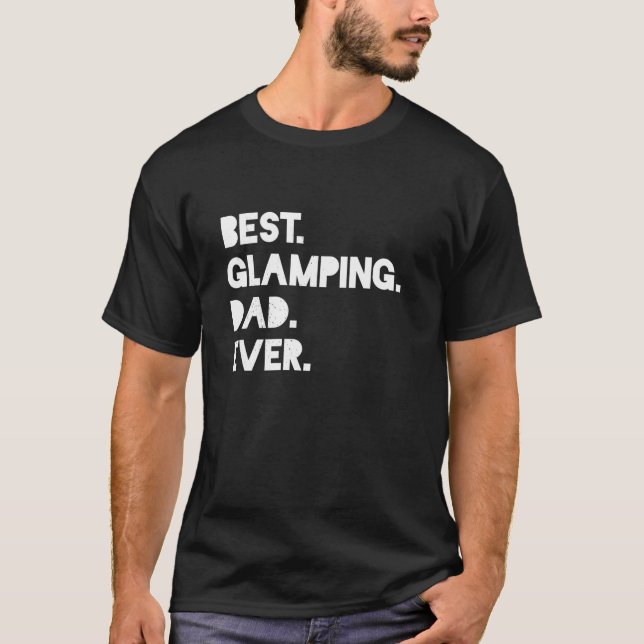 Camiseta Mejor Glamour de papá que nunca se vuelve divertid (Anverso)