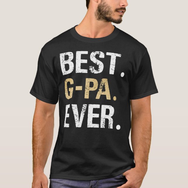 Camiseta Mejor GPa gráfico GPa Gift de la nieta Grand (Anverso)