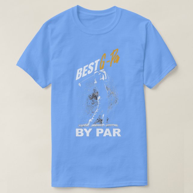 Camiseta mejor gpa por par fathers día golf lover (Diseño del anverso)
