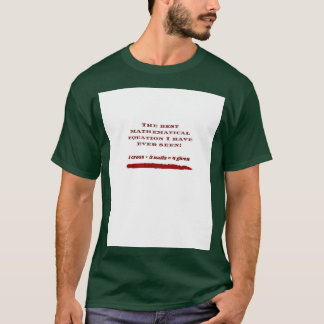 Camiseta Mejor Gráfico de Ecuación de Matemáticas