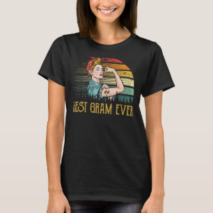 Camiseta Mejor Gram de la historia de las mujeres decoran v