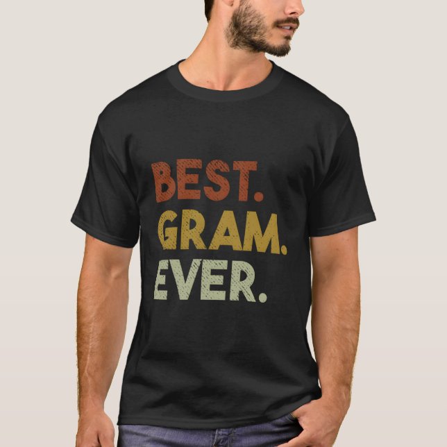 Camiseta Mejor Gram De La Historia Para El Día de la Madre  (Anverso)