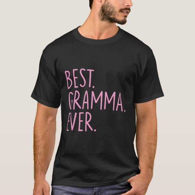 Camiseta Mejor Gramma Ever K (Anverso)