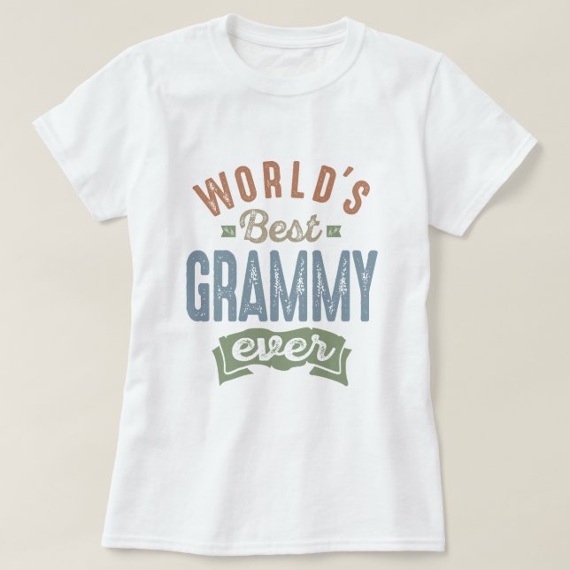 Camiseta Mejor Grammy (Diseño del anverso)